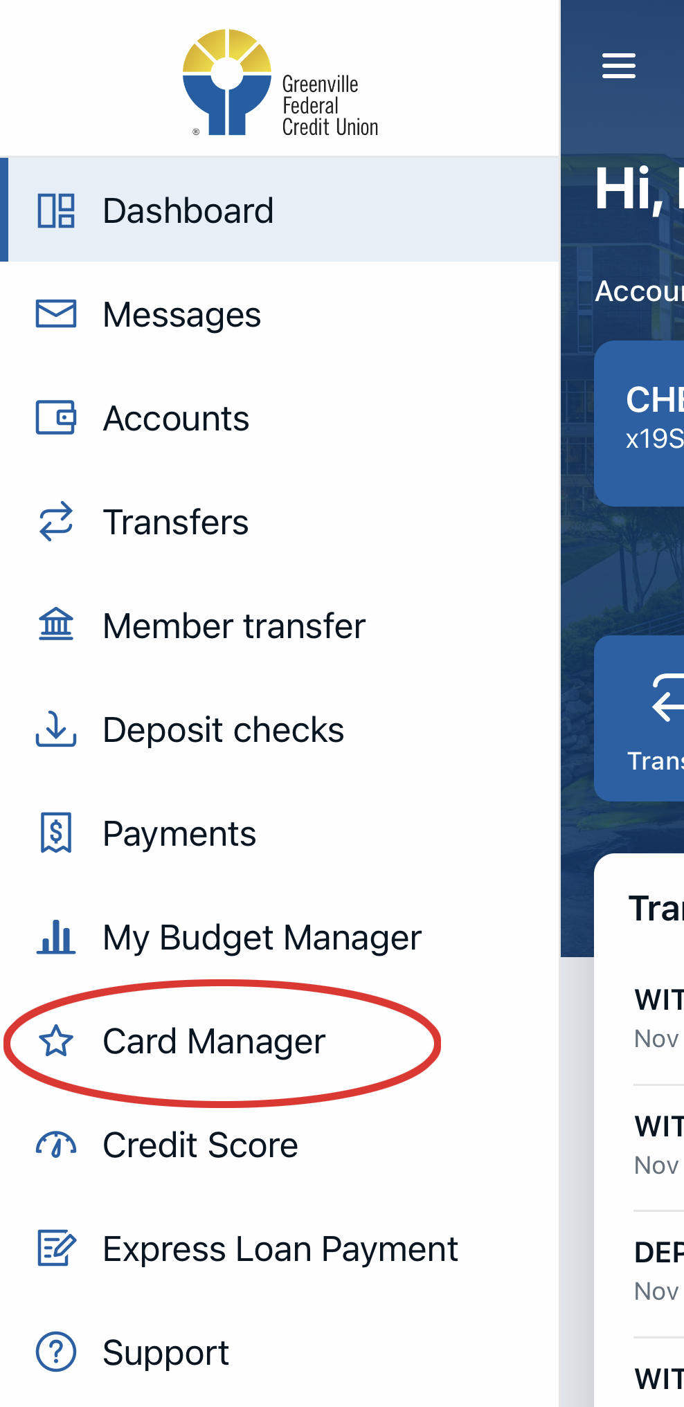 Card Manager