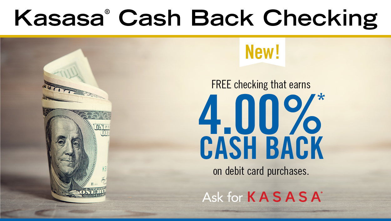 Kasasa Cash Back® Checking / Greenville Federal Credit Union
